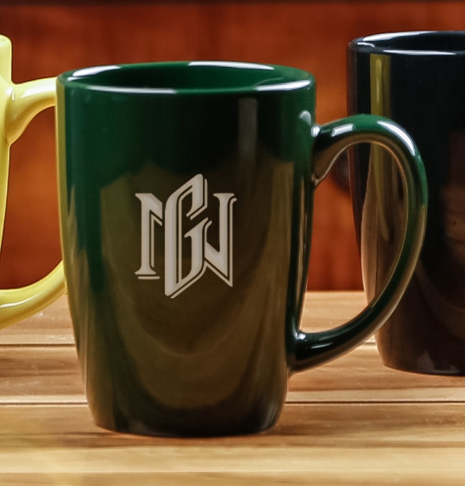 Cafe Ceramic Mug - 14oz