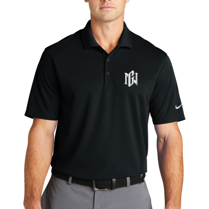 Men's Nike Dri-Fit Micro 2.0 Polo - Black, L