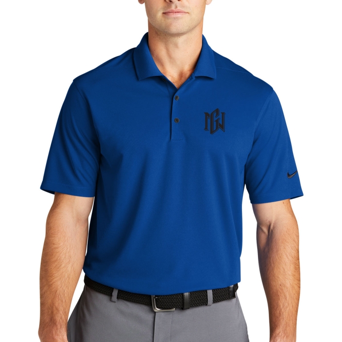 Men's Nike Dri-Fit Micro 2.0 Polo - Gym Blue, S