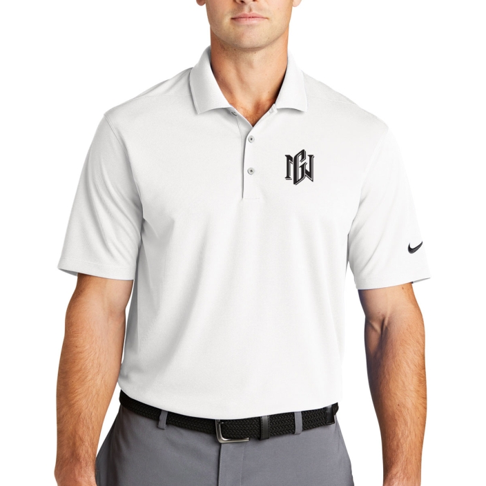 Men's Nike Dri-Fit Micro 2.0 Polo - White, S