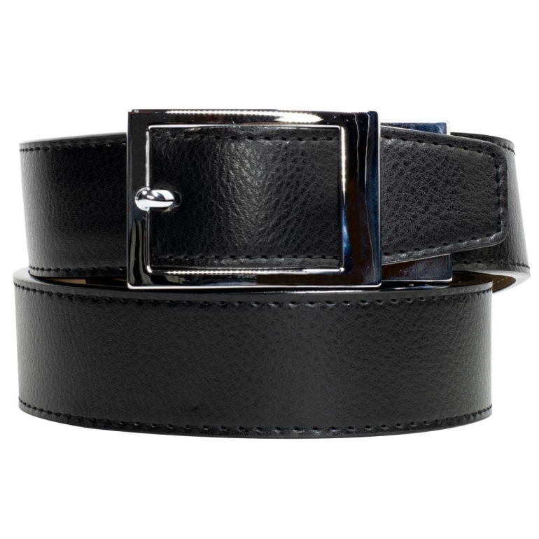 NexBelt XL Classic Ebony Leather Black Belt
