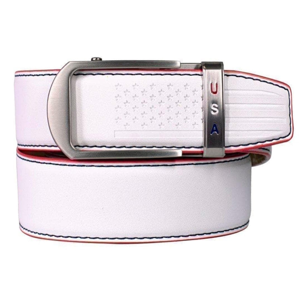 NexBelt Anthem White Leather Belt