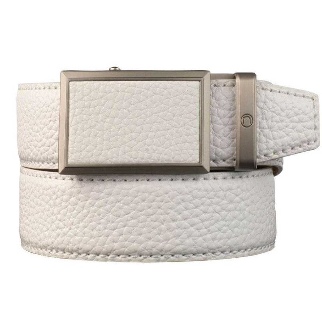 NexBelt Go-In Pebble Grain Leather Navy Belt